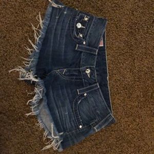 True Religion | Joey Cut Off Shorts 26